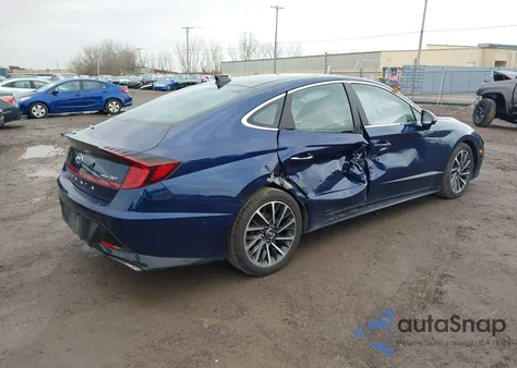 2020 Hyundai Sonata Limited from USA, damaged, VIN 5NPEH4J2XLH012279